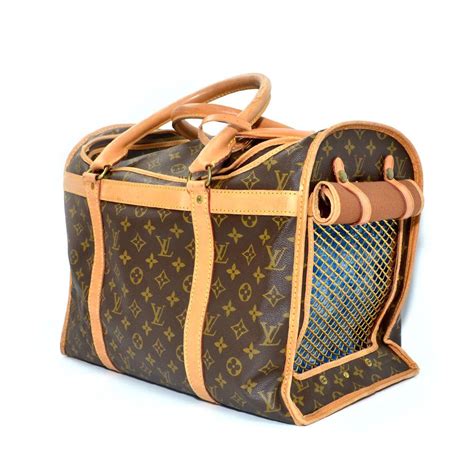 louis vuitton collar perro|faux louis vuitton dog carriers.